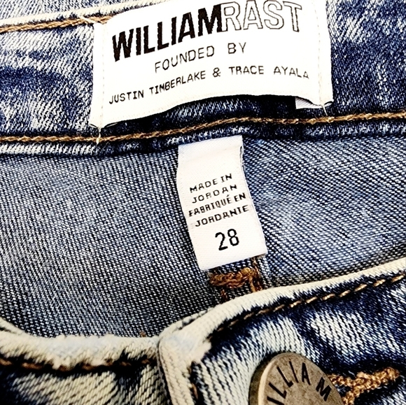 William Rast By Justine Timberlake & Tracy Ayala High Rise Crop Jeans - Picture 8 of 11